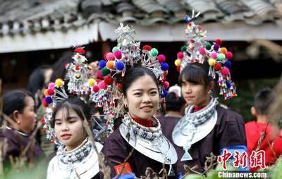 廣西侗族婚禮吸睛